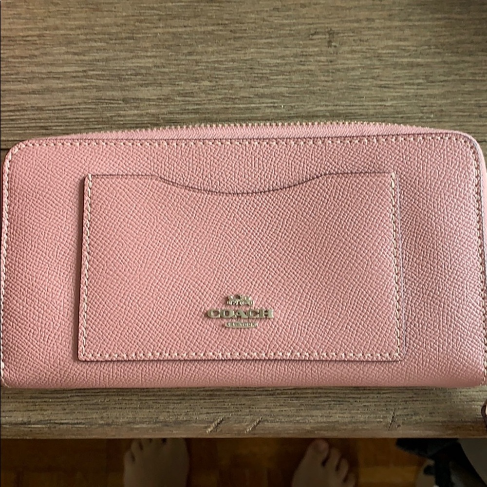 Mauve coach wallet